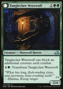 Tangleclaw Werewolf / Fibrous Entangler