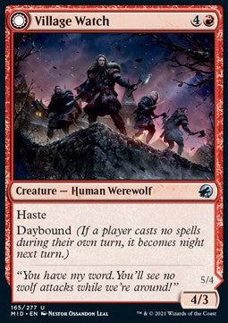 Village Watch // Village Reavers