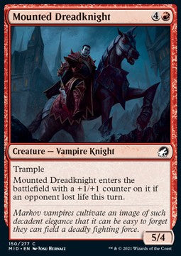 Mounted Dreadknight