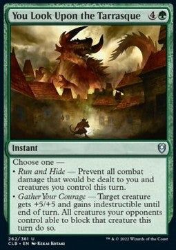You Look Upon the Tarrasque