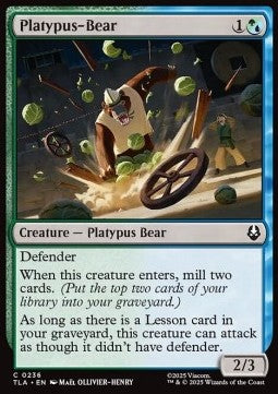 Platypus-Bear