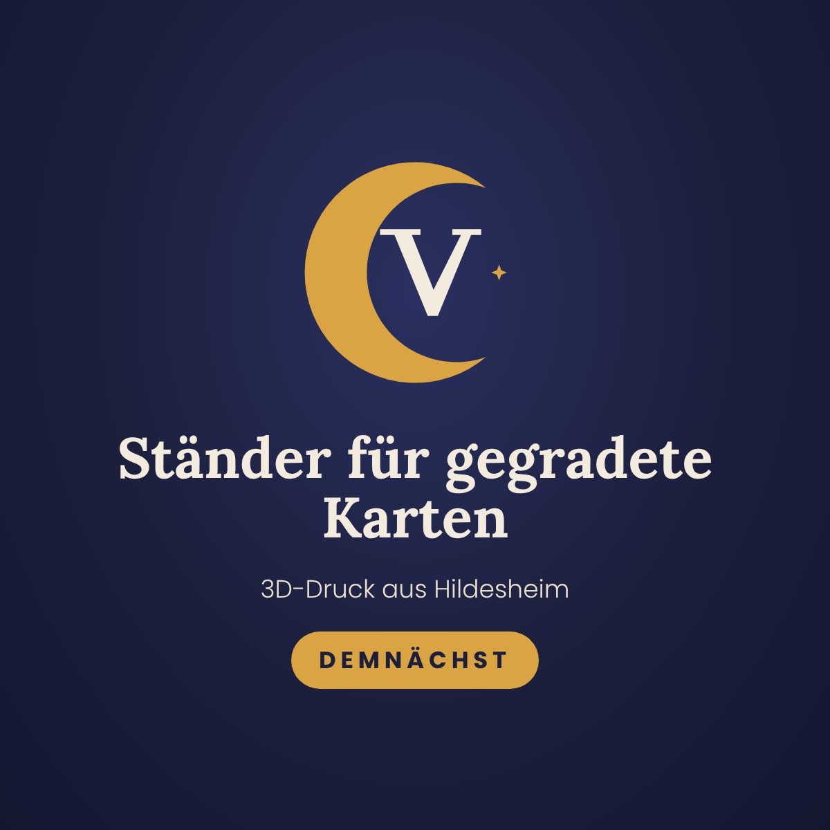 Ständer für gegradete Karten (3D-Druck)