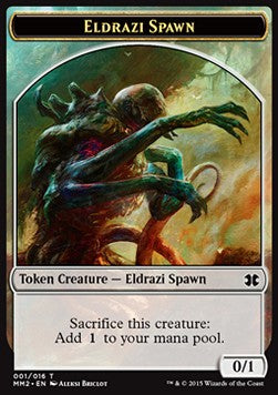 Eldrazi Spawn Token (Colorless 0/1) (V.1)