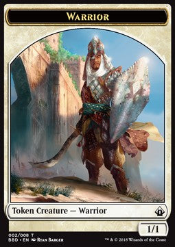 Warrior Token (White 1/1)
