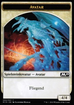 Avatar Token (White 4/4)