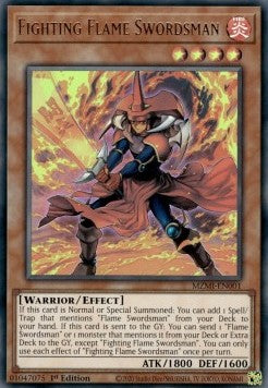 Fighting Flame Swordsman (V.1 - Ultra Rare)