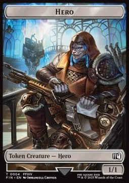 Hero Token (W 1/1) // Treasure Token (V.3)