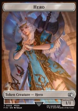 Hero Token (W 1/1) // Bird Token (G 2/2) (V.4)