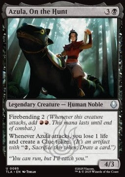 Azula, On the Hunt