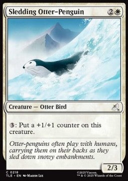 Sledding Otter-Penguin (V.1)