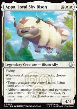 Appa, Loyal Sky Bison