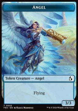 Angel Token (U 3/3) // Beast Token (G 4/4 Trample)