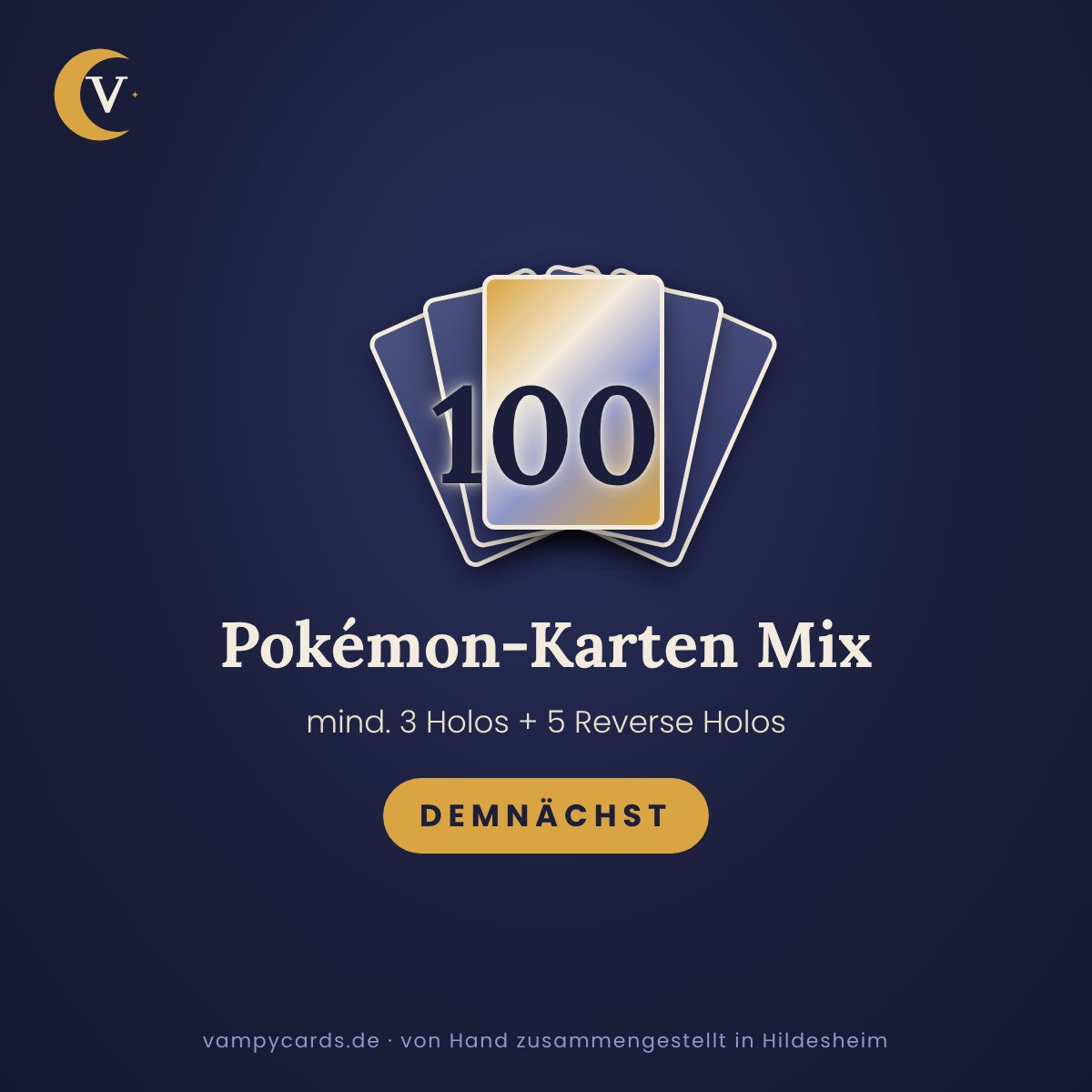 Pokémon-Karten Mix-Paket, 100 Karten