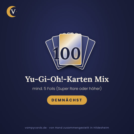 Yu-Gi-Oh!-Karten Mix-Paket, 100 Karten